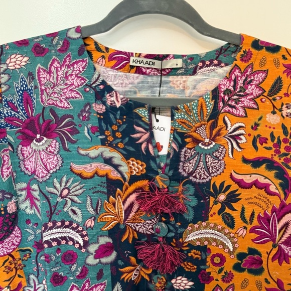 Khaadi Multicolor Print Cotton Kurta - Picture 7 of 14